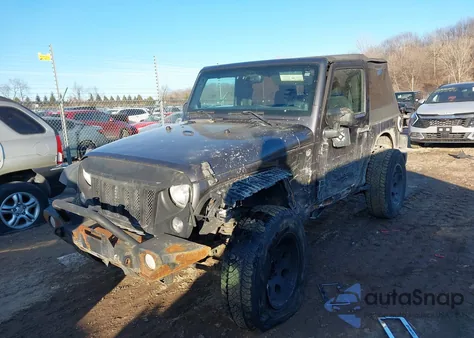 2014 Jeep Wrangler Sport from USA, damaged, VIN 1C4AJWAG8EL202008